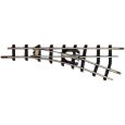 56614 Feldbahnweiche links H0f 2,1mm brüniert Thumbnail 1