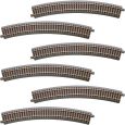Roco 61124 Bogen R4 / 511,1 mm / Winkel 30° (6 Stück) Thumbnail 1