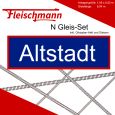 Fleischmann N Gleis Set Modellbahnanlage Alststadt Thumbnail 1