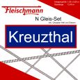 Fleischmann N Gleis Set Modellbahnanlage Kreuzthal Thumbnail 1