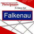 Fleischmann N Gleis Set Modellbahnanlage Falkenau Thumbnail 1