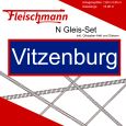 Fleischmann N Gleis Set Modellbahnanlage Vitzenburg Thumbnail 1