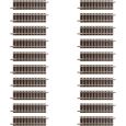 Fleischmann 9102 Gerades Gleis Länge 57,5 mm (20 Stück) Thumbnail 1
