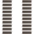 Fleischmann 9103 Gerades Gleis Länge 55,5 mm (20 Stück) Thumbnail 1