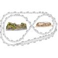 Märklin K-Gleis Set für Noch Easy-Track Andreastal Thumbnail 2