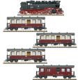 LGB 26818 Dampflok + 3x 37736 Personenwagen + 37712 Gepäckwagen Thumbnail 1