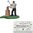 Viessmann 1515 Holzhacker, bewegt + 5570 Soundmodul Thumbnail 1