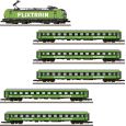 Minitrix FlixTrain Z BR 193 Vectron + 5er Set Personenwagen Thumbnail 1