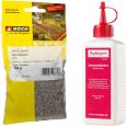 09374 Gleisschotter grau 250 g + 53510 Schotterkleber, 250 ml Thumbnail 1