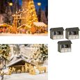 66412 Weihnachtsmarktbuden + 14391 Eingangsbogen + 14394 Weihnachtsmarkt Thumbnail 1