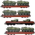 NW22098 2er Set Militärtransport der NVA + NW22110 2er Set Militärtransport Thumbnail 1