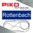Piko A-Gleis Rottenbach Modellbahnanlage Gleisplan Set
