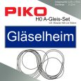 Piko A-Gleis Gläselheim Modellbahnanlage Gleisplan Set