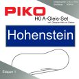 Piko A-Gleis Hohenstein (Etappe 1) Modellbahnanlage Gleisplan Set