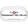 Tillig TT Gleisset Parallelkreis 1+2 mit Bahnhof Bettungsgleis