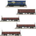 LGB 26451 G Diesellok L45H-083, SDG, Ep. V + 4x Güterwagen Set