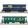 LGB 26451 G Diesellok L45H-083, SDG + 36363 Bistrowagen