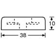 Adam Hall 4906 Gummifuß 38 x 10 mm m. Stahlscheibe Thumbnail 2
