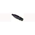Amphenol XLR 3-Pol Female Stecker schwarz Thumbnail 1