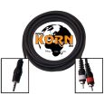 KORN Kabel Mini Klinke stereo 3,5mm / 2 x Cinch 3 m Thumbnail 1