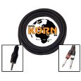 KORN Kabel Klinke stereo 3,5mm / 2 x Klinke 6,3 Mono 6 m Thumbnail 1