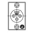 NEUTRIK NC 3 MP - XLR Einbaubstecker 3-pol. Thumbnail 1
