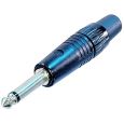 NEUTRIK Klinkenstecker mono 6,3 mm schwarz NP 2 C-BAG Thumbnail 1