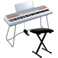 Korg SP 250 weiß + Keyboardbank Thumbnail 1