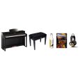 Yamaha CLP-430 PE Schwarz Hochglanz Bundle Thumbnail 1