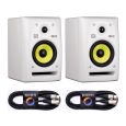 KRK RP5 ROKIT G2 SE Weiß Plug & Play 3 m Kabel Set Thumbnail 1
