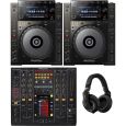 Pioneer CDJ 900 NXS + DJM 2000 NEXUS + HDJ 2000 Thumbnail 1