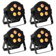 American DJ Flat Par 5P Hex 4er Set Thumbnail 1