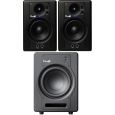 Fluid Audio F4 + F8S Subwoofer Set Thumbnail 1