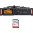 Tascam DR-70D Recorder + 32 GB SD HC Card Thumbnail 1