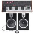 Dave Smith Instruments Sequential Prophet 6 + Studiomonitor Paar 8 Zoll Set Thumbnail 1