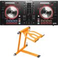 Numark Mixtrack Pro 3 + Crane CV-3 Laptop Stand Set Thumbnail 1
