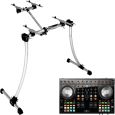 Native Instruments Traktor Kontrol S4 MK2 + DJ Rack Bundle Thumbnail 1