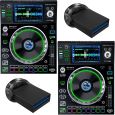 Denon DJ SC5000 PRIME Doppelpack + 2x 64GB USB Stick Thumbnail 1