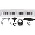 Roland FP-30 WH E-Piano T Set + KB + KT + KH + KA + N Thumbnail 1