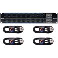 ALTO AEQ 231 Equalizer + 4er Set Kabel XLR/XLR Thumbnail 1
