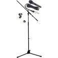 KORN KM-505 S Mikrofon + Stativ + Klammer + Kabel Set Thumbnail 1