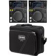 Pioneer XDJ-700 2er Set + Transporttasche Thumbnail 1