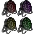 STAGG SLI ECOPAR 18 | LED Par 4er Set Thumbnail 1