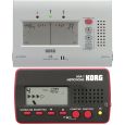 Korg CA-40 Stimmgerät + Korg MA-1 Metronom Rot Schwarz Thumbnail 1