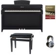 Yamaha CLP-635 B Schwarz Digitalpiano Set Thumbnail 1