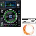 Denon DJ SC5000 PRIME + JOGWHEEL ORANGE SWIRL Skin Modding Set Thumbnail 1
