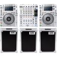 Pioneer DJM-900 NXS2 W + CDJ-2000 NXS2 W Doppelpack + Cases Thumbnail 1