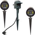 Laserworld Laser GS-250 RGB move  2er Set + Gartensteckdose mit Zeitschaltuhr Thumbnail 1