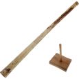 Terre Didgeridoo Eukalyptus 125cm + Wurzelholz Ständer Thumbnail 1