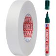 tesa 4671 Klebeband Beschriftungsband 38mm, 50m + edding 3000 grün Thumbnail 1